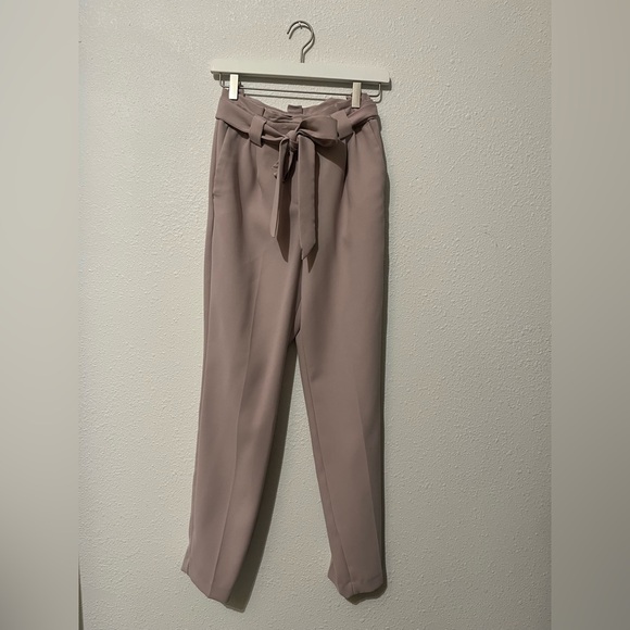 Express Ankle High Rise Pants - Picture 2 of 4